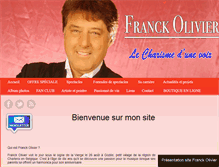 Tablet Screenshot of franckolivier.info